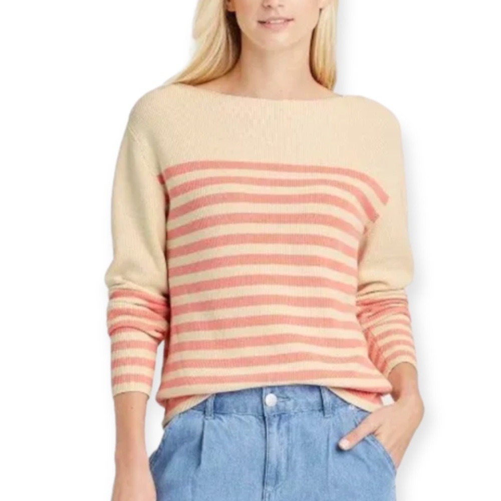 Who What Wear LIMITED EDITION Boatneck Pullover Sweater
